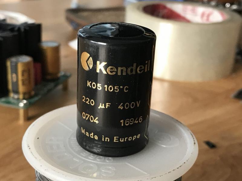 Kendeil K05 220uf/400v (NOS) linhkienaudio.vn